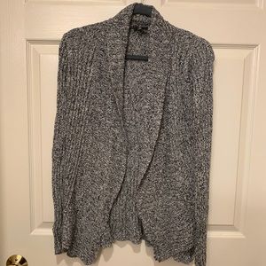 Express Mixed Black and White Sweater